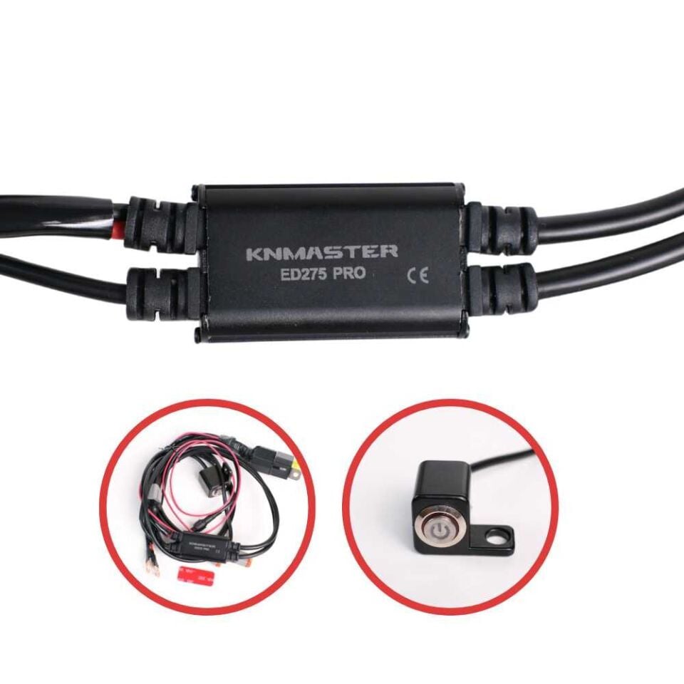 KNMaster ED-275 PRO C Motosiklet Ön Çakar Devresi