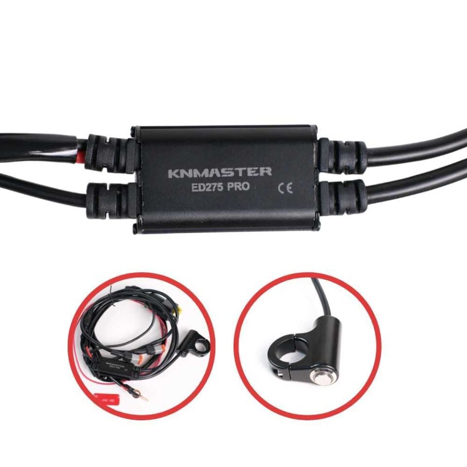 KNMaster ED-275 PRO B Role Sistemli Motosiklet Ön Çakar Devresi