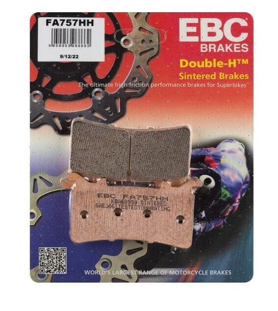 BMW S1000RR ÖN Fren Balatası EBC 21-24 NİSSİN Calipers