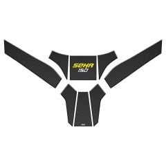 Kanuni Seha 150 Tank Pad Set Neon 4 Parça