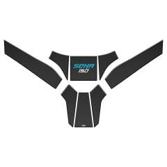 Kanuni Seha 150 Tank Pad Set Turkuaz 4 Parça