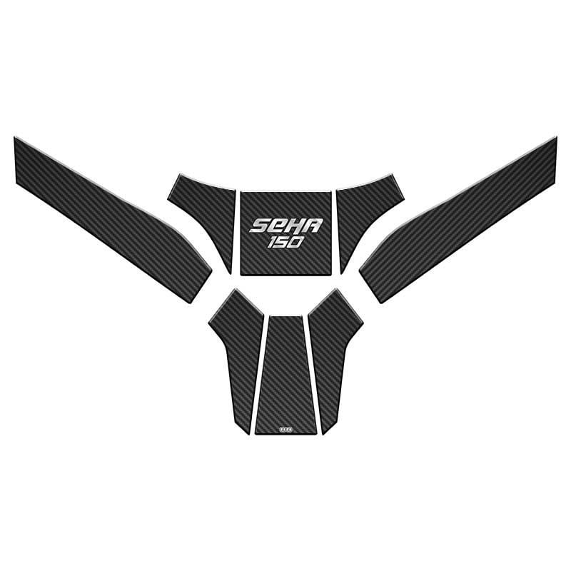 Kanuni Seha 150 Tank Pad Set Gri 4 Parça