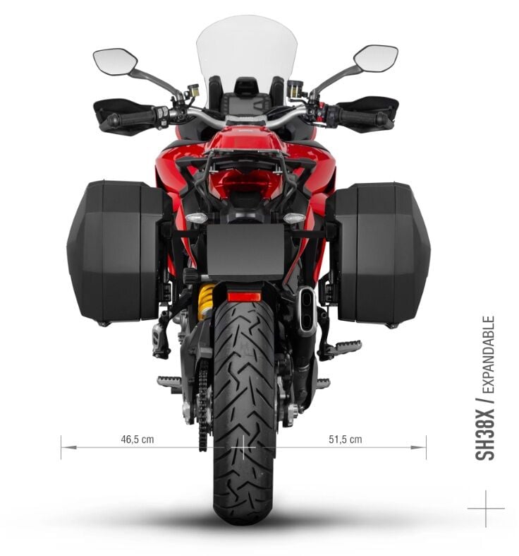 SHAD 3P YAN ÇANTA DEMİRİ DUCATI MULTISTRADA D0ML98IF