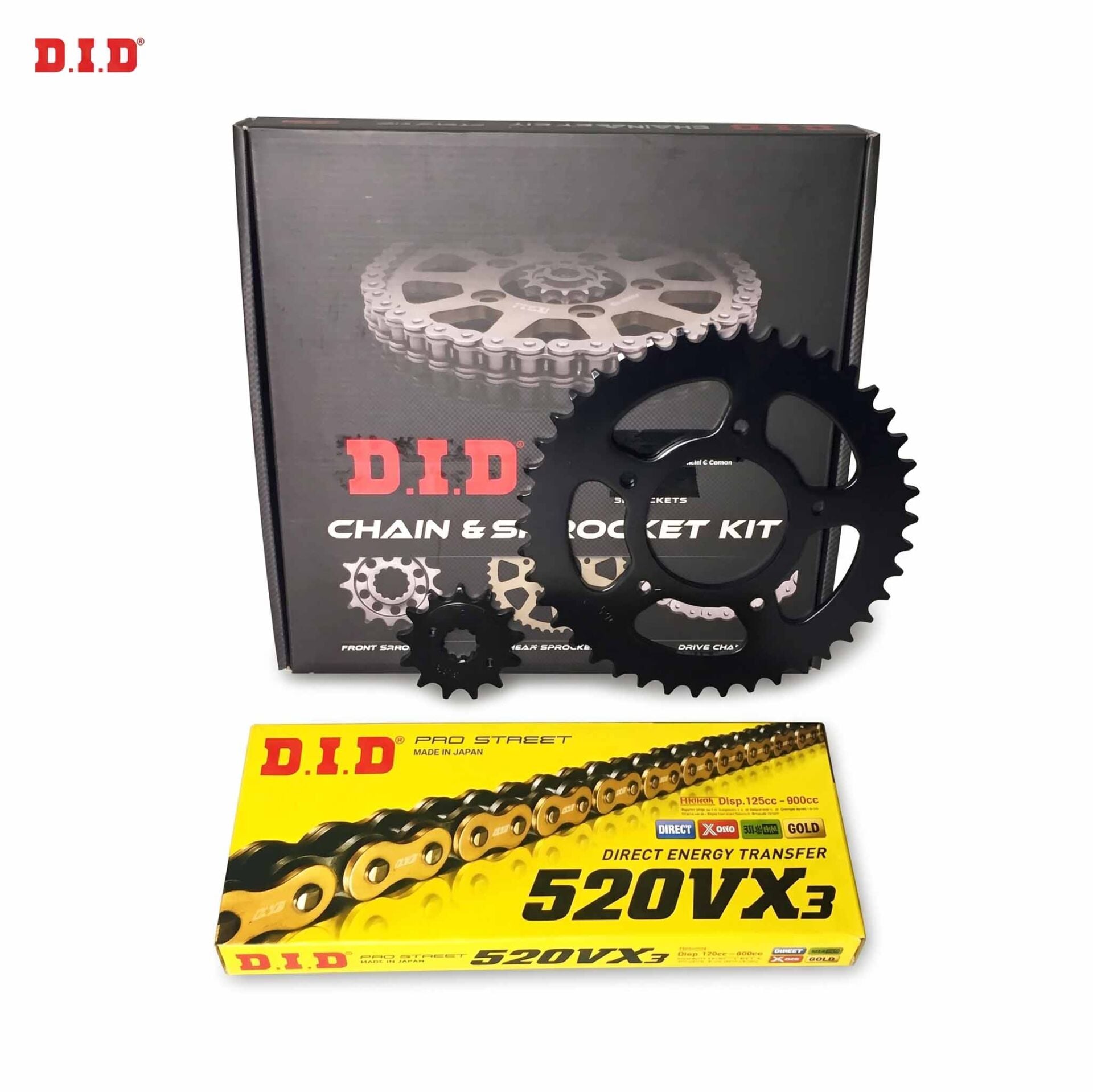CF Moto 250 NK Zincir Dişli Seti 2018-2025 DID (Gold)