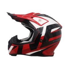 Free-M 801 Cross Kask Kırmızı XL