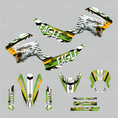 Mondial X-Treme Max 200 Eagle Design Sticker Set
