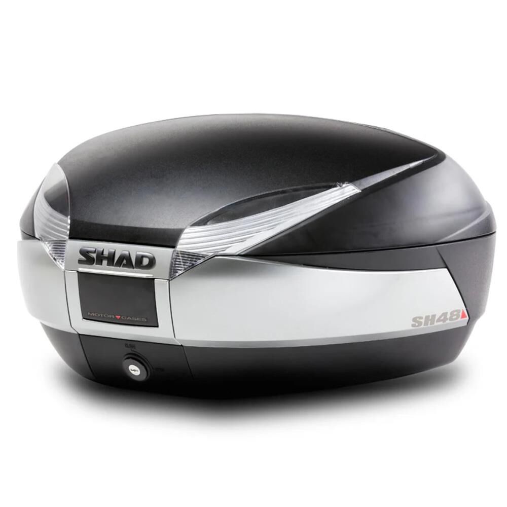 SHAD SH48 Motosiklet Arka Çanta Titanium Topcase 48 Litre D0B48400