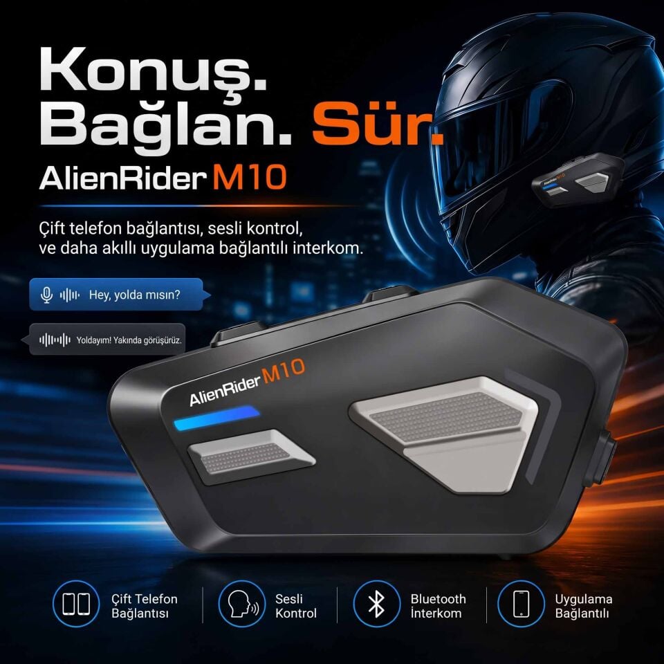 Alien Raider M10 İnterkom