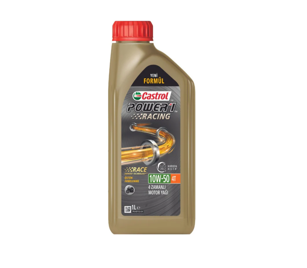 Castrol Power 1 Racing 4T 10W-50 Motor Yağı 1 LT.