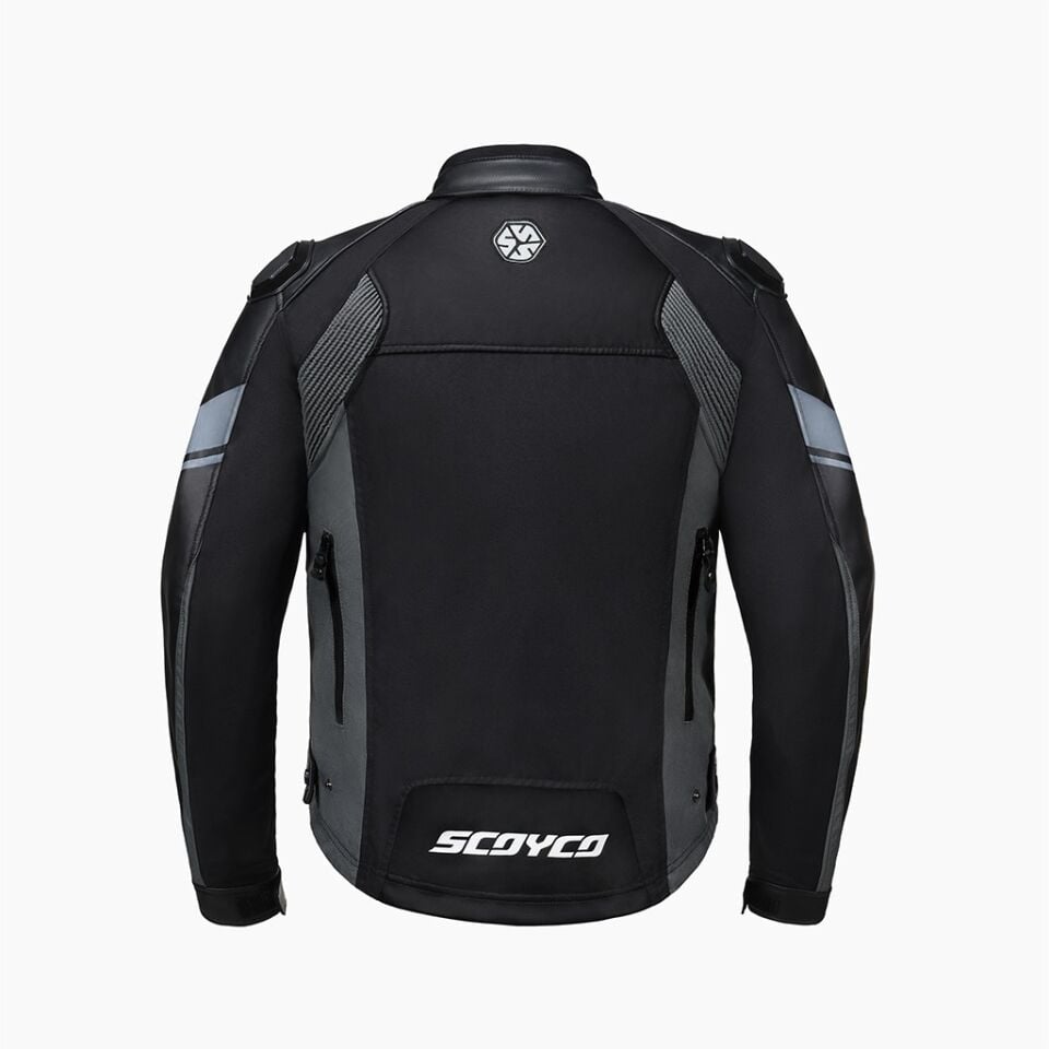Scoyco JK 152 Motosiklet Montu Siyah Gri