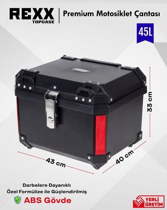 Rexx PRO-X Motosiklet Çantası 45 lt.