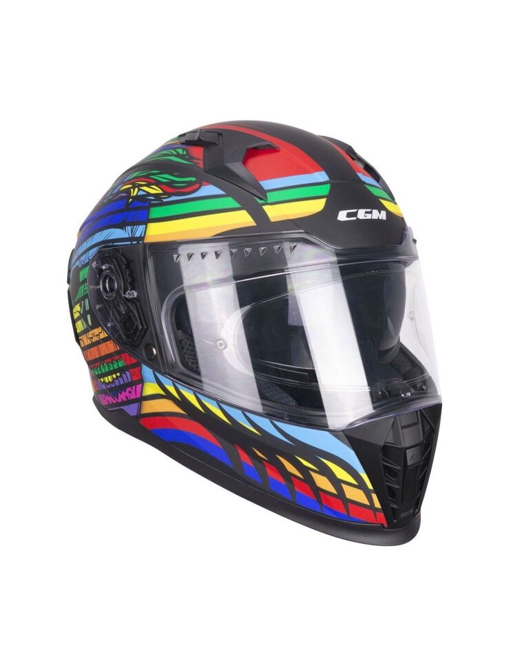 CGM 311 X Blast Skull Kapalı Motosiklet Kaskı - XL