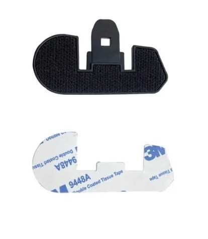 Knmaster KN2100-KN6100 İnterkom İçin Yapıştırmalı Kask Sabitleme Aparatı