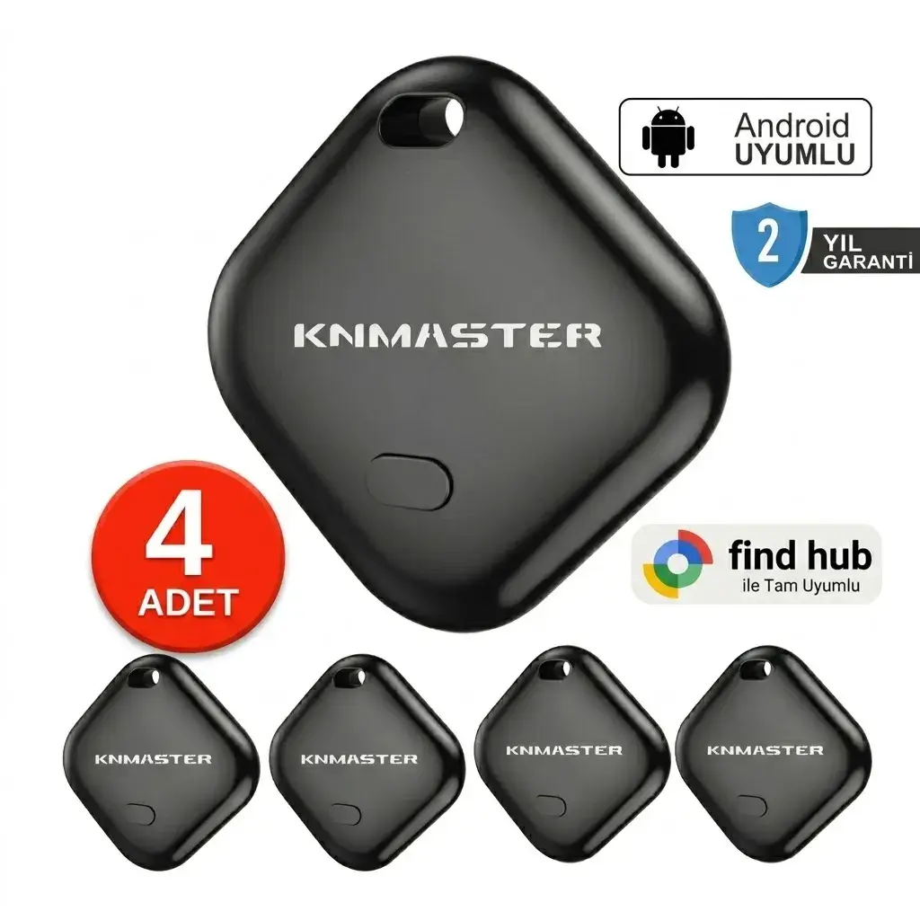 Knmaster KNTAG Android Akıllı Takip Cihazı 4`lü