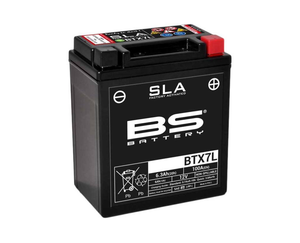 BS BTX7l 12 Volt 6.3 Amper Tam Kapalı Bakımsız Akü