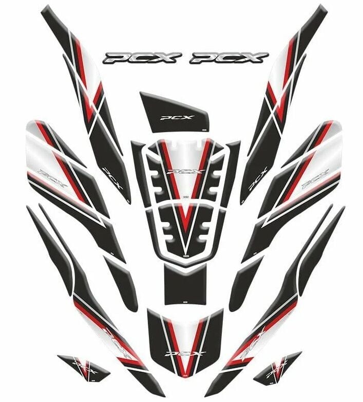Honda PCX 125 2021-2024 Tank Pad 26 Parça 003