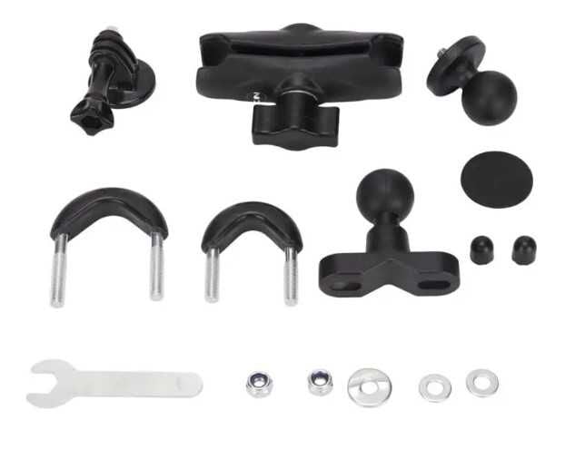 Knmaster MC-20 Gidon Bağlantılı 360° Ayarlanabilir Kamera Tutucu Aparat