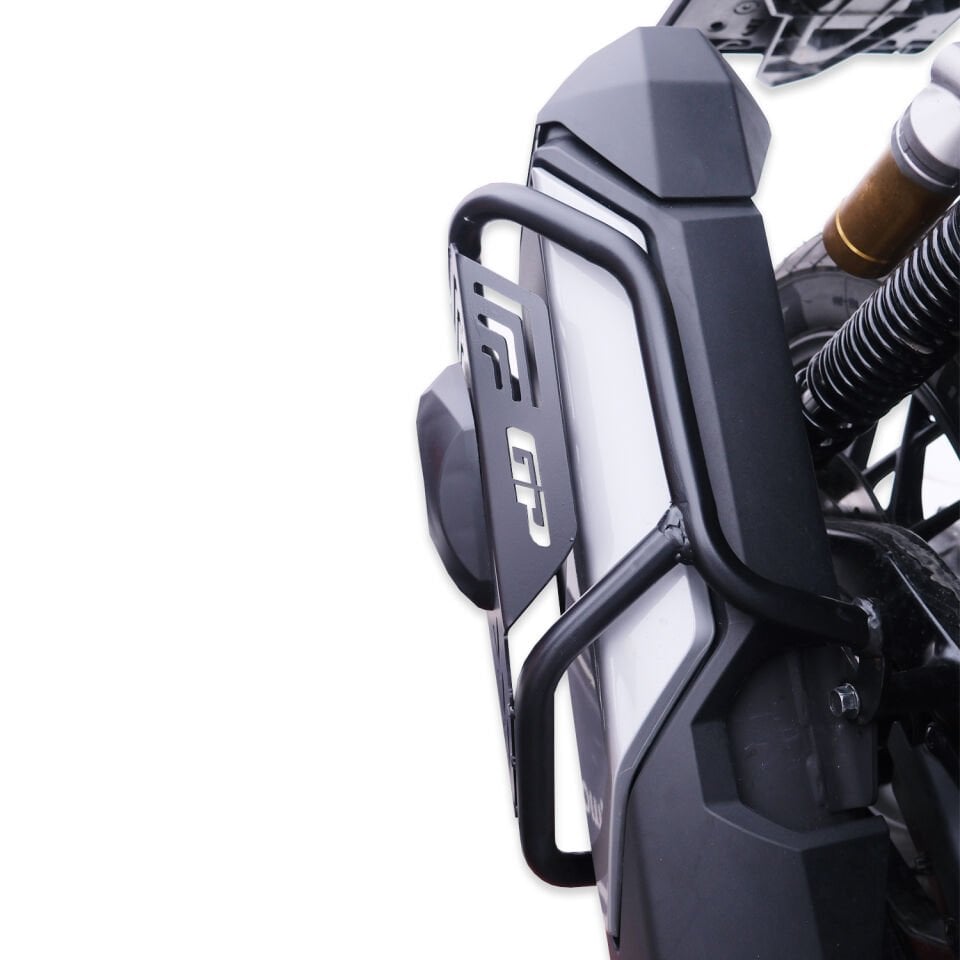 Honda ADV 350 Kapaklı Egzoz Koruma Demiri Siyah 2025