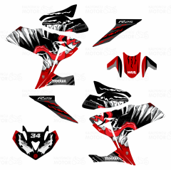 Yamaha R25 Venom Design Sticker Set