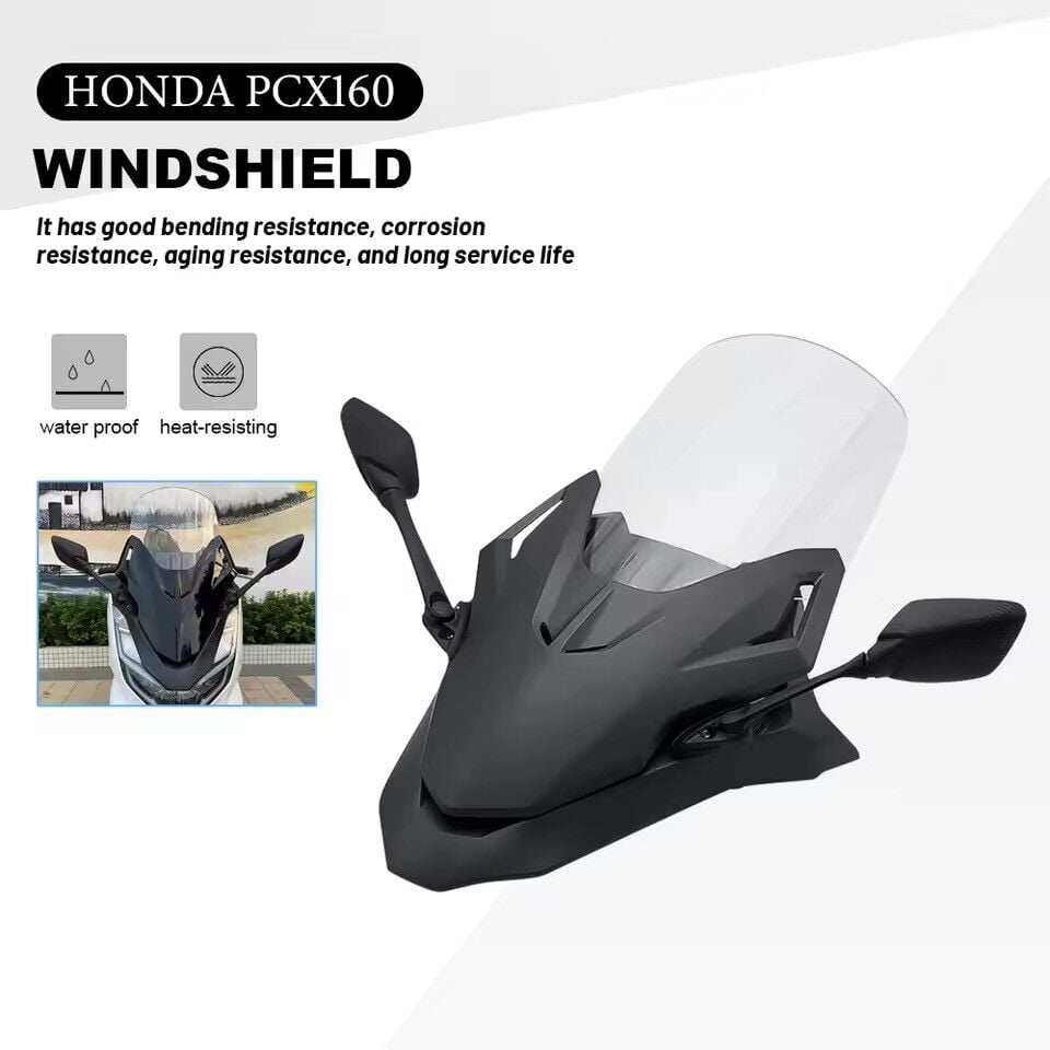 Honda PCX 125 Ön Kaput + Rüzgarlık + Ayna Seti (2021-2024)
