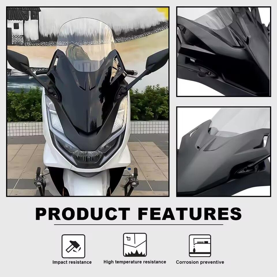 Honda PCX 125 Ön Kaput + Rüzgarlık + Ayna Seti (2021-2024)