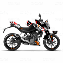 KTM Duke 250 R Design Sticker Set (2011-16)
