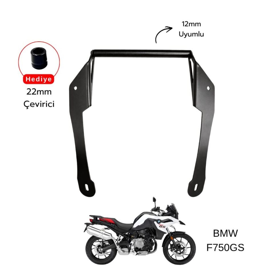 BMW F750 GS Uyumlu Telefon & Navigasyon Tutucu