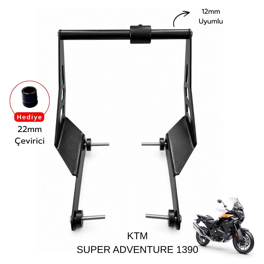 KTM 1390 Süper ADV Telefon Navigasyon Tutucu