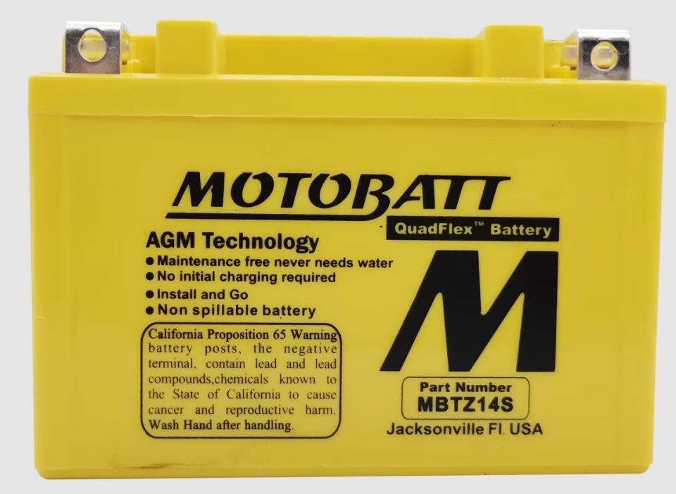 Honda NC 750 Motobatt Quadflex 4 Kutup Akü