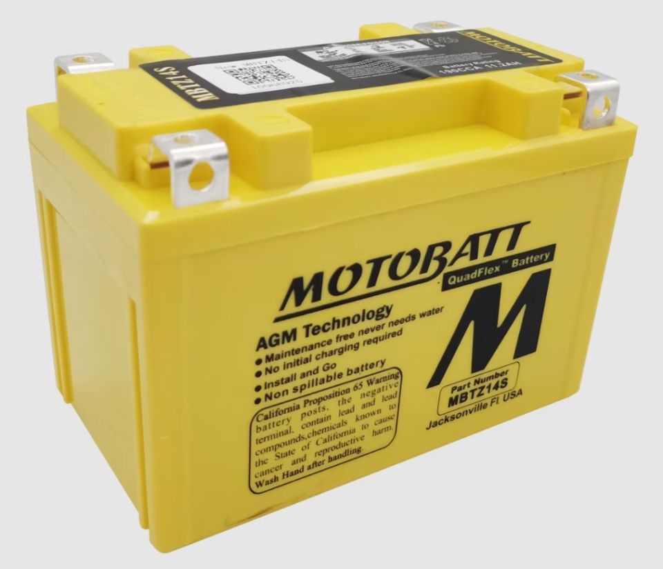 Honda NC 750 Motobatt Quadflex 4 Kutup Akü