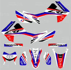 Honda CRF 250 L HRC LINE Desing Sticker Set