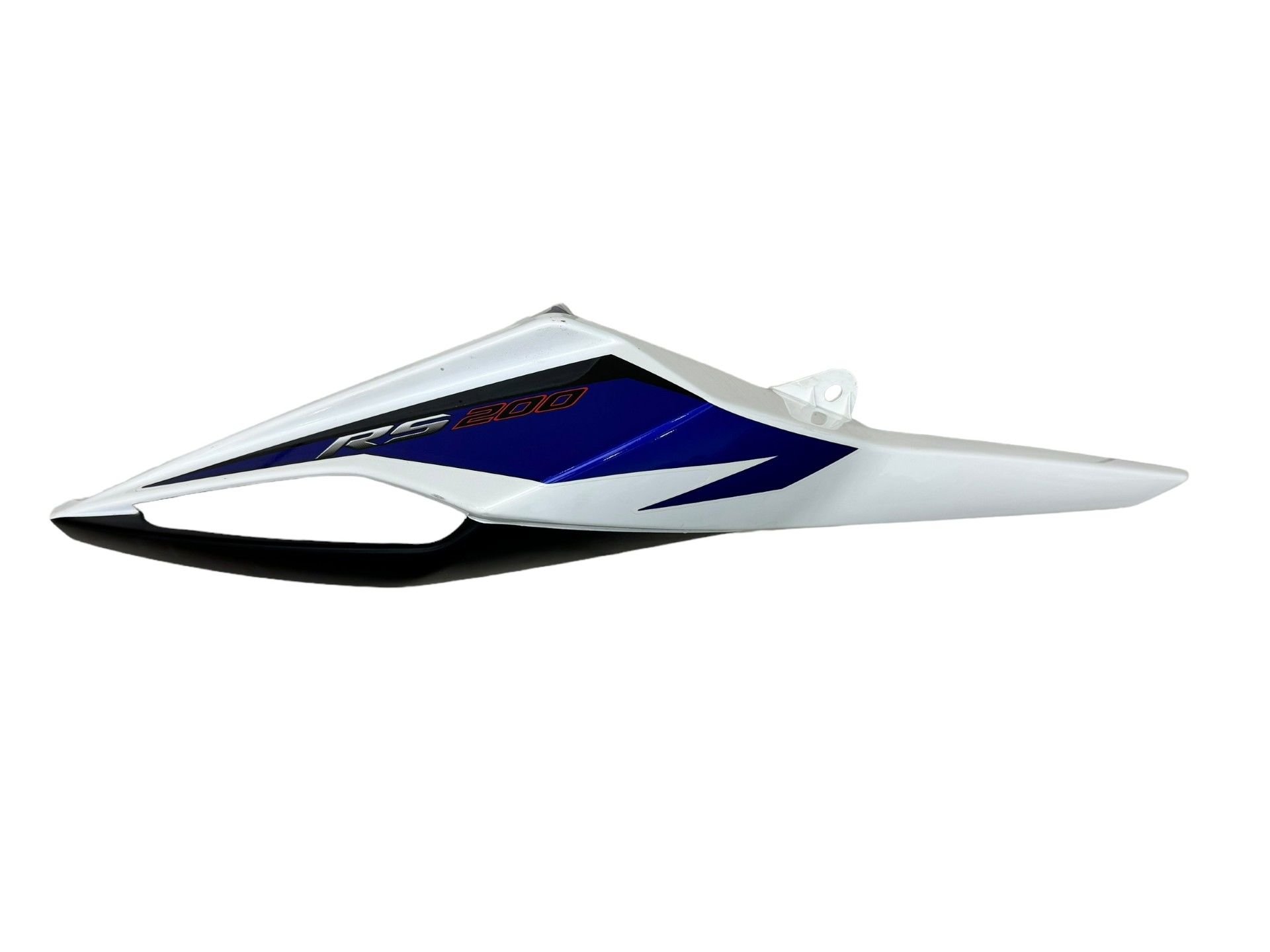 Bajaj Pulsar RS 200 Sele Altı Panel Sağ Mavi Beyaz