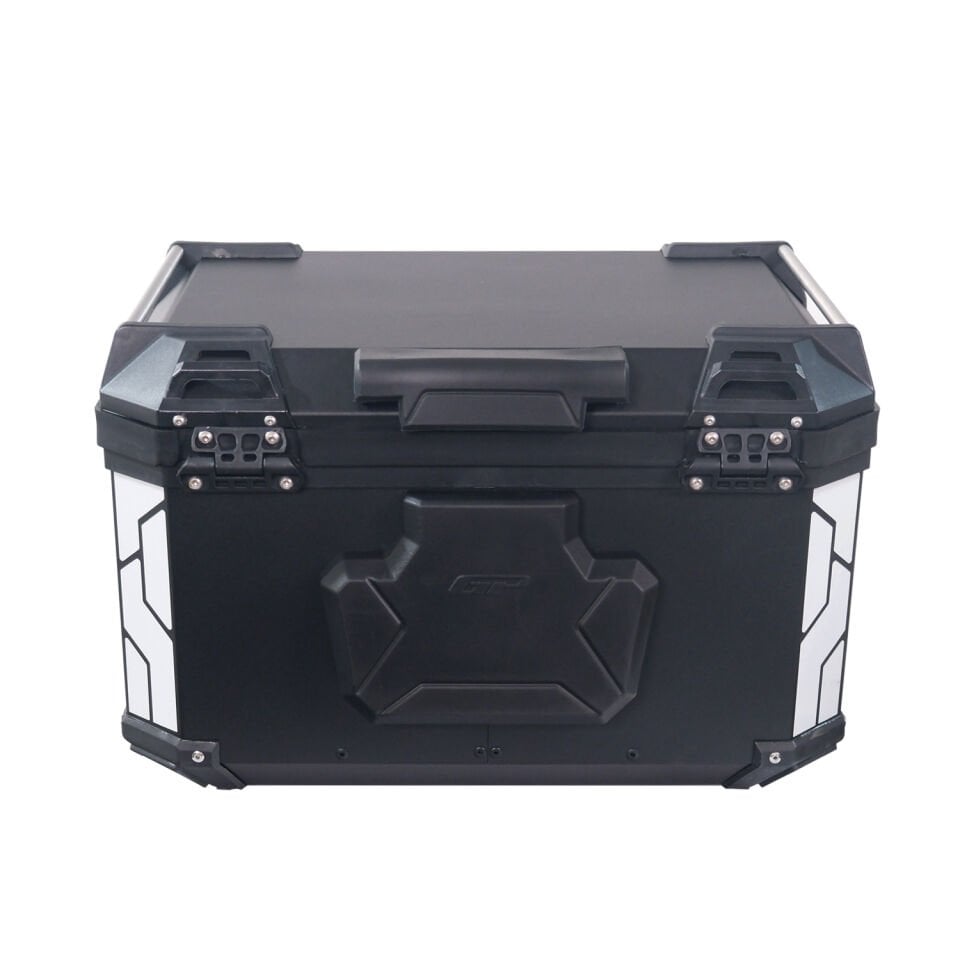 GP Kompozit Üniversal 45 lt. Alümiyum Motosiklet Çantası Siyah