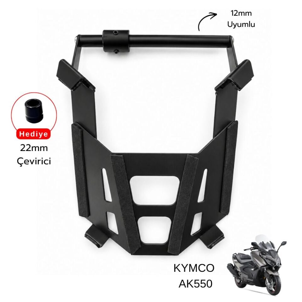 Kymco AK 550 Telefon Navigasyon Tutucu