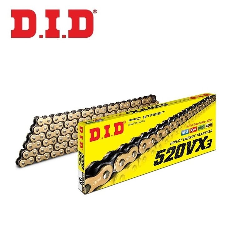 CF Moto 450 SR 520VX3 Gold X-Ring Zincir DID