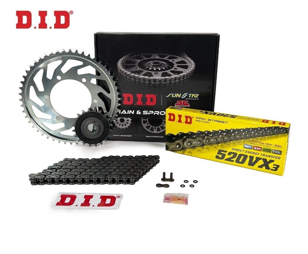 Triumph Tiger 660 Sport DID Zincir Dişli Seti 2022-2024