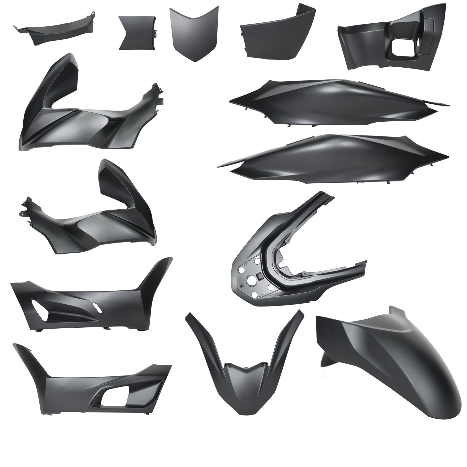 Honda PCX 125 Kaporta Seti Mat Siyah (2021-2024)