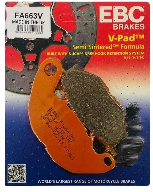 Yamaha YZF R25 Ön Fren Balatası EBC (Yarı Sinter)