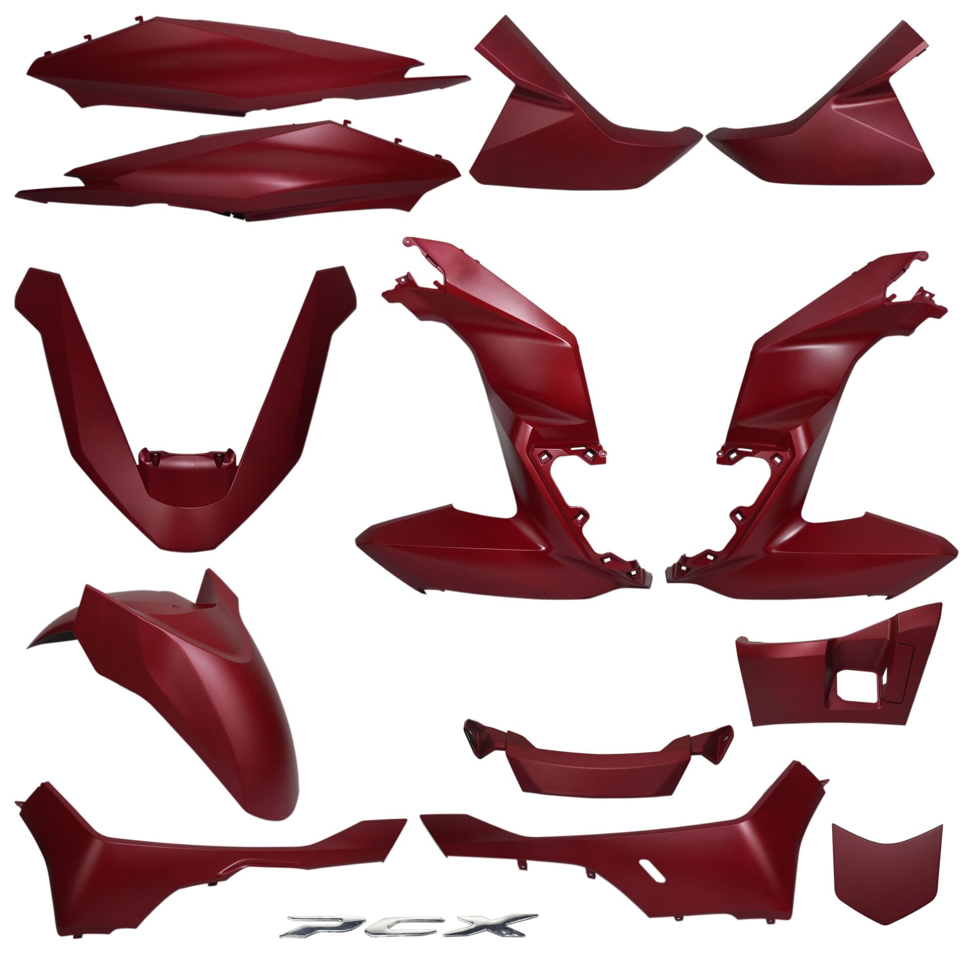 Honda PCX 125 DLX Kaporta Seti Kırmızı