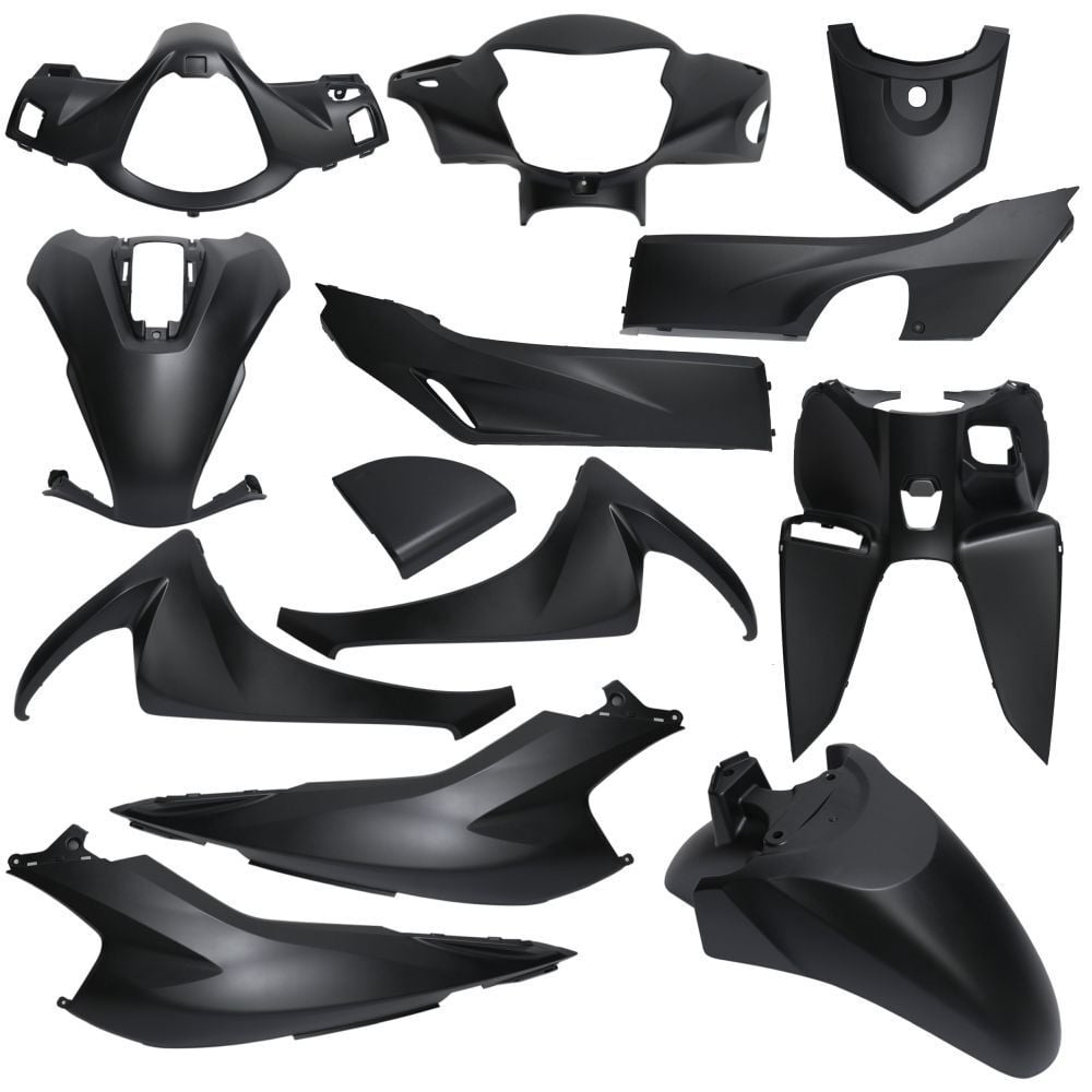 Honda Dio 110 Kaporta Seti Mat Siyah