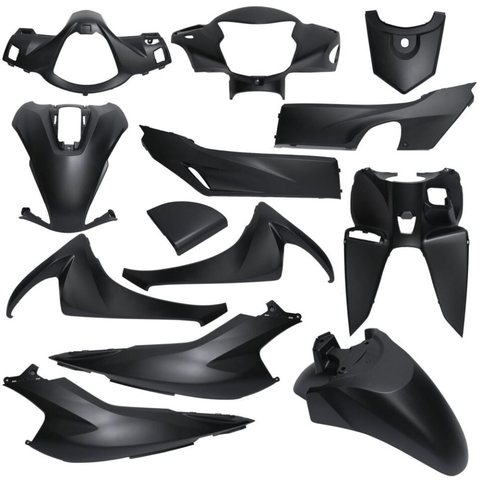 Honda Dio 110 Kaporta Seti Mat Siyah