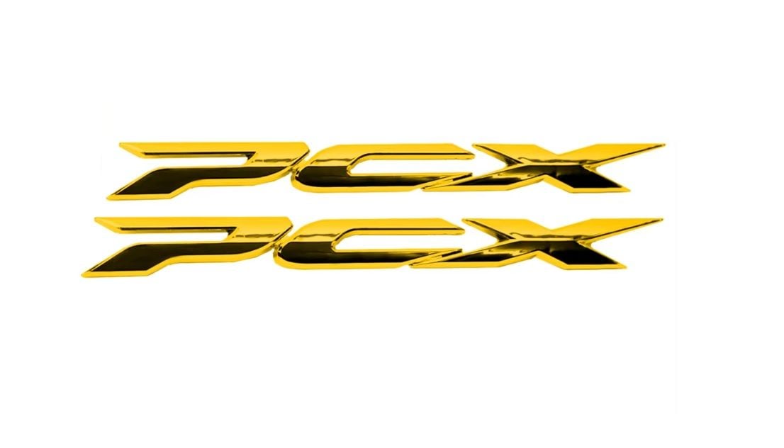 Honda PCX Etiket Takımı Nikel Gold